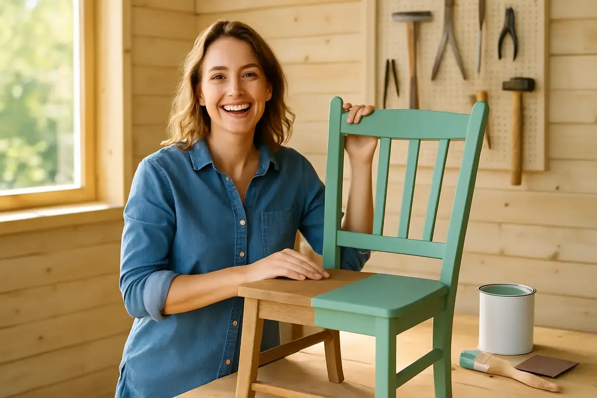 La rénovation de chaise en bois qui va vous bluffer : ne jetez plus vos trésors !