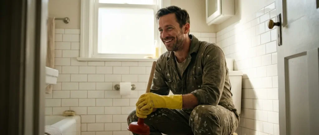 Déboucher un WC demande de choisir une méthode adaptée au bouchon présumé et à l’installation, sans garantie de résultat.