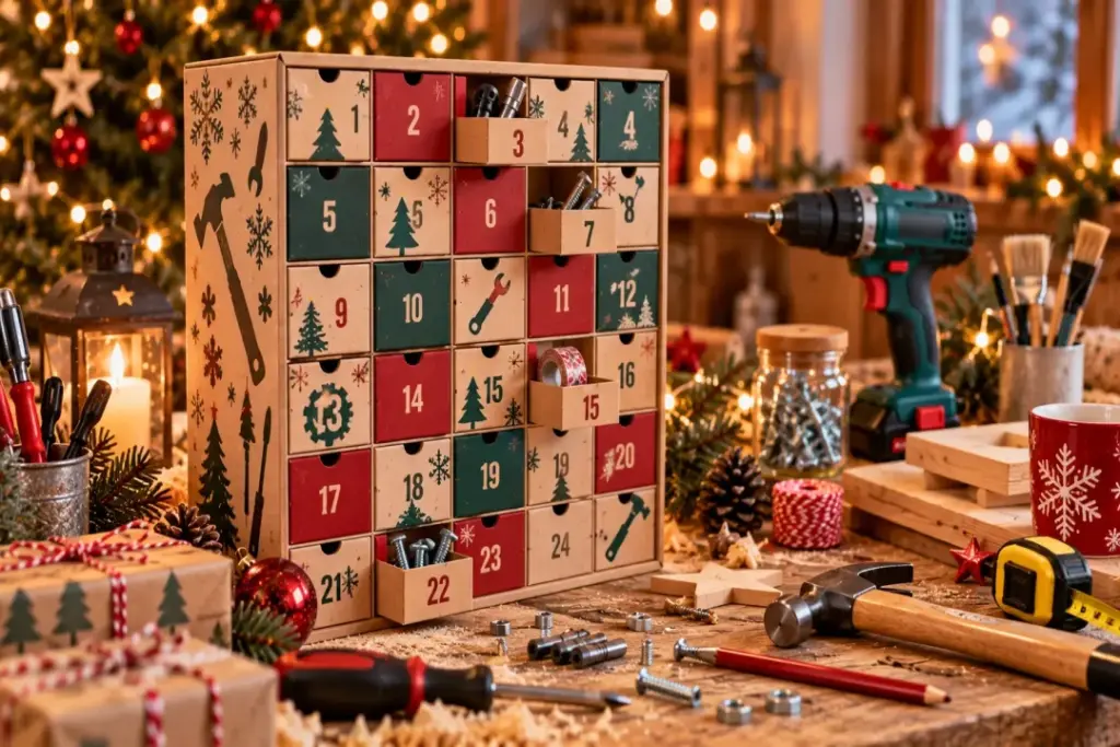 Calendrier de l’Avent DIY : 24 surprises pour les passionnés de bricolage