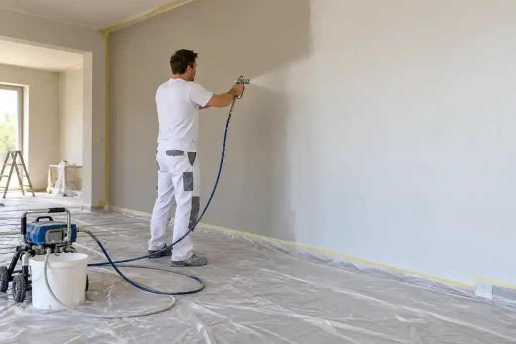 La peinture airless s’inscrit dans la rénovation intérieure ; le choix du matériel dépend du produit, du chantier et de l’entretien.